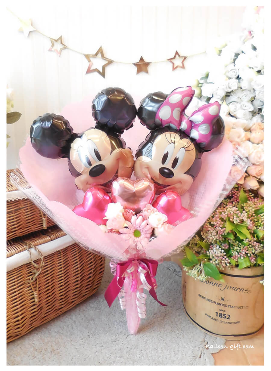 ミッキー・ミニー バルーンブーケ ビバーチェ｜結婚式・誕生日・発表会