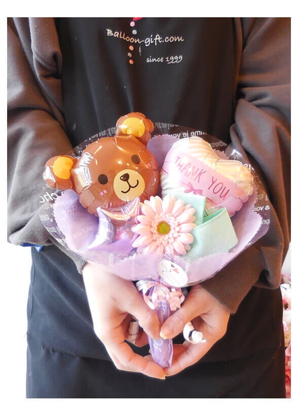 くまちゃん バルーンブーケ｜誕生日・発表会・卒園卒業にかわいい